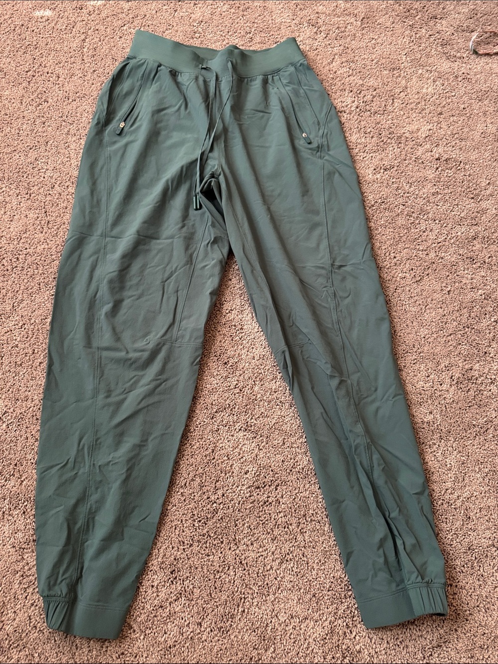 lululemon athletica Women’s Sage Green Joggers with Drawstring